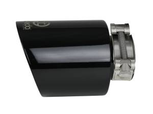 aFe - aFe Takeda Universal Exhaust Tip 2-1/2 IN Inlet x 4-1/2 IN Outlet x 7 IN L- Black 49T25454-B07 - Image 2
