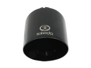 aFe - aFe Takeda Universal Exhaust Tip 2-1/2 IN Inlet x 4-1/2 IN Outlet x 7 IN L- Black 49T25454-B07 - Image 4