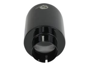 aFe - aFe Takeda 409 SS Clamp-On Exhaust Tip 2.5in. Inlet / 4.5in. Outlet / 7in. L - Black 49T25454-B071 - Image 3