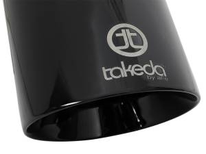 aFe - aFe Takeda 409 SS Clamp-On Exhaust Tip 2.5in. Inlet / 4.5in. Outlet / 9in. L - Black 49T25454-B09 - Image 5