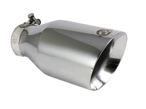aFe - aFe MACH Force-Xp Universal Exhaust Tip 2-1/2 IN Inlet x 4-1/2 IN Outlet x 9 IN L 49T25454-P091 - Image 1