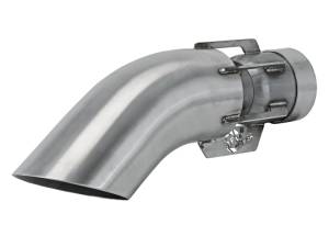 aFe - aFe MACH Force-Xp 304 Stainless Steel Clamp-on Exhaust Tip Brushed 49T30401-H151 - Image 1