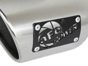 aFe - aFe MACH Force-Xp Universal Exhaust Tip 3 IN Inlet x 4-1/2 IN Outlet x 9 IN L- Polished Tip 49T30452-P09 - Image 5