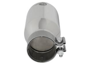 aFe - aFe MACH Force-Xp Univ 304 SS Double-Wall Clamp-On Exhaust Tip - Polished - 3in Inlet - 4.5in Outlet 49T30454-P092 - Image 4