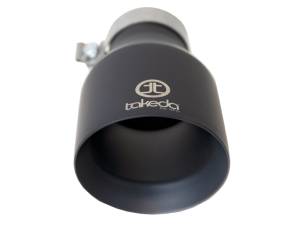 aFe - aFe Takeda Universal Exhaust Tip 3 IN Inlet x 5 IN Outlet x 9 IN L- Black 49T30504-B09 - Image 3