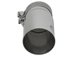 aFe - aFe MACH Force-Xp Universal Exhaust Tip 3-1/2 IN Inlet x 4 IN Outlet x 7 IN Polished Right Side Exit 49T35404-P07 - Image 3