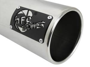 aFe - aFe SATURN 4S 4in SS Intercooled Exhaust Tip - Polished 4in In x 5in Out x 12in L Bolt-On 49T40501-P122 - Image 5