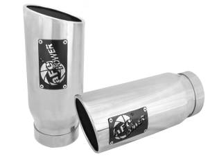 aFe MACH Force-Xp Universal Exhaust Tip 4 IN Inlet x 5 IN Outlet x 12 IN L 49T40506-P12