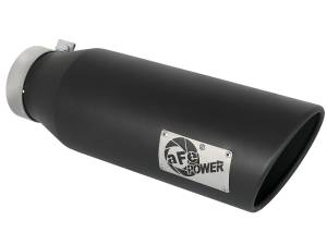 aFe MACH Force-Xp Universal Exhaust Tip 4 IN Inlet x 6 IN Outlet x 18 IN L 49T40601-B18