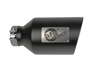 aFe - aFe Power MACH Force-Xp 409 Stainless Steel Clamp-on Exhaust Tip Black 49T40801-B15 - Image 2