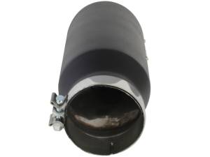 aFe - aFe MACH Force-XP 409 SS Right Side Single Wall Exhaust Tip 5in Inlet x 7in Outlet x 15in L 49T50701-B15 - Image 4