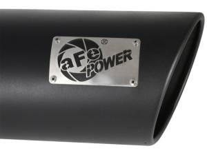 aFe - aFe MACH Force-XP 409 SS Right Side Single Wall Exhaust Tip 5in Inlet x 7in Outlet x 15in L 49T50701-B15 - Image 6