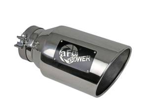 aFe - aFe Power Universal 5in Inlet 8in Outlet MACH Force-XP Clamp-On Exhaust Tip - Polished 49T50801-P15 - Image 1