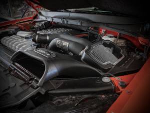 aFe - aFe 21-22 Ford F-150 Raptor V6-3.5L(tt) Momentum XP Cold Air Intake System Blk w/ Pro Dry S Filter 50-30072D - Image 3