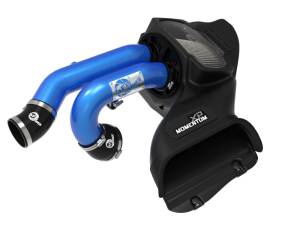 aFe - aFe 21-22 Ford F-150 Raptor V6-3.5L(tt) Momentum XP Cold Air Intake System Blue w/ Pro Dry S Filter 50-30072DL - Image 5