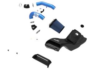 aFe - aFe 21-22 Ford F-150 Raptor V6-3.5L(tt) Momentum XP Cold Air Intake System - Blue w/ Pro 5R Filter 50-30072RL - Image 4