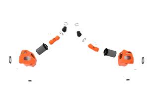 aFe - aFe 2022 Toyota Tundra V6-3.5L (tt) Momentum GT Cold Air Intake System w/ Pro 5R Filter - Orange 50-70100KN - Image 3