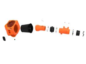 aFe - aFe 2025 RAM 1500 L6-3.0L (tt) Momentum GT Orange Edition Air Intake w/ Blk Pro 5R Filter (MOQ 12) 50-70120KN - Image 2