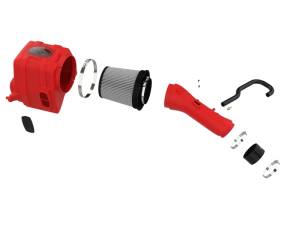 aFe - aFe 07-21 Toyota Tundra V8 5.7L Momentum GT Red Edition Cold Air Intake System w/ Pro DRY S Filter 51-76003-R - Image 3