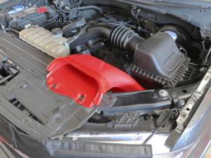 aFe - aFe Rapid Induction Dynamic Air Scoop 2021+ Ford F-150V6/V8 - Red 52-10010SR - Image 3