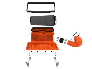 aFe - aFe 21-23 RAM 1500 TRX V8-6.2L SC Magnum FORCE Stage2 Orange Edition Cold Air Intake System w/Pro 5R 54-13072KN - Image 3