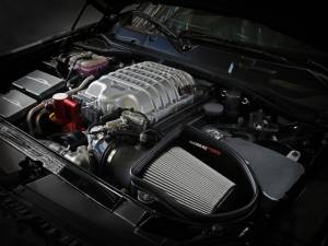 aFe - aFe 19-23 Dodge Challenger Hellcat V8-6.2L Magnum FORCE Stage2 Cold Air Intake System w/Pro DRY S 54-13076D - Image 2