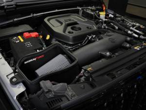 aFe - aFe 24-25 Jeep Wrangler JL 4XE L4 2.0L Magnum FORCE Stage-2 Cold Air Intake w/ Pro DRY S Filter 54-13081D - Image 2