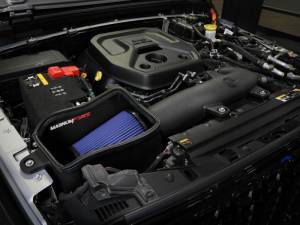 aFe - aFe 24-25 Jeep Wrangler JL 4XE L4 2.0L Magnum FORCE Stage-2 Cold Air Intake System w/ Pro 5R Filter 54-13081R - Image 2