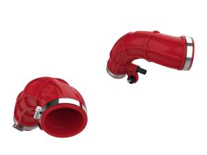 aFe - aFe Power 22-24 Toyota Land Cruiser (J300) / 22-24 Toyota Tundra V6-3.4L (tt) Red Turbo Inlet Pipes 55-20001-R - Image 1