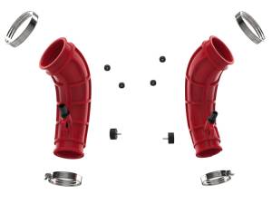 aFe - aFe Power 22-24 Toyota Land Cruiser (J300) / 22-24 Toyota Tundra V6-3.4L (tt) Red Turbo Inlet Pipes 55-20001-R - Image 4