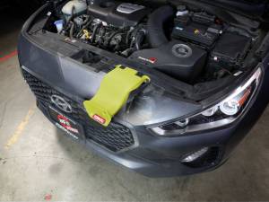 aFe - aFe 18-20 Hyundai Elantra GT L4-1.6L (t) Takeda Momentum Dynamic Air Scoop - Neon Green 56-70005SE - Image 2
