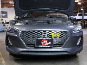 aFe - aFe 18-20 Hyundai Elantra GT L4-1.6L (t) Takeda Momentum Dynamic Air Scoop - Neon Green 56-70005SE - Image 3