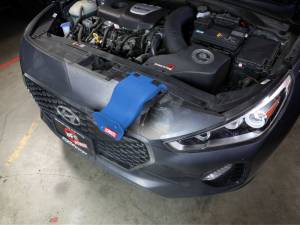 aFe - aFe 18-20 Hyundai Elantra GT L4-1.6L (t) Takeda Momentum Dynamic Air Scoop - Blue 56-70005SL - Image 2