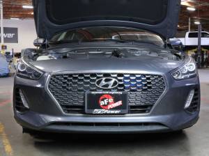 aFe - aFe 18-20 Hyundai Elantra GT L4-1.6L (t) Takeda Momentum Dynamic Air Scoop - Blue 56-70005SL - Image 3