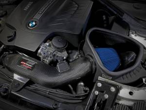 aFe - aFe Track Series Carbon Fiber Intake w/Pro 5R Filter BMW M2 (F87) 16-18 L6-3.0L (t) N55 57-10004R - Image 4