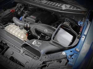 aFe - aFe 17-20 Ford F-150/Raptor Track Series Carbon Fiber Cold Air Intake System With Pro DRY S Filters 57-10010D - Image 3