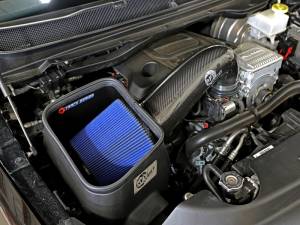 aFe - aFe 19-20 Dodge RAM 1500 5.7L Track Series Carbon Fiber Cold Air Intake System w/Pro 5R Filter 57-10011R - Image 2