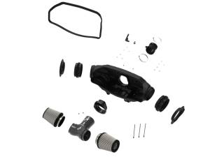 aFe - aFe 2020 Corvette C8 Track Series Carbon Fiber Cold Air Intake System With Pro DRY S Filters 57-10013D - Image 2