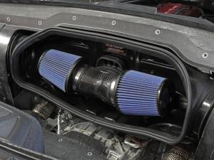 aFe - aFe 2020 Chevrolet Corvette C8 Track Series Carbon Fiber Cold Air Intake System With Pro 5R Filters 57-10013R - Image 2