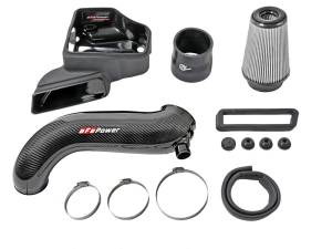 aFe - aFe 15-19 VW Golf R (MKVII) L4-2.0L (t) Track Series Carbon Fiber Intake System w/ Pro DRY S Filter 57-10016D - Image 3