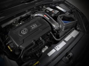 aFe - aFe 15-19 VW Golf R (MKVII) L4-2.0L (t) Track Series Carbon Fiber Intake System w/ Pro 5R Filter 57-10016R - Image 2