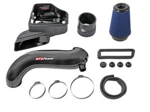 aFe - aFe 15-19 VW Golf R (MKVII) L4-2.0L (t) Track Series Carbon Fiber Intake System w/ Pro 5R Filter 57-10016R - Image 3