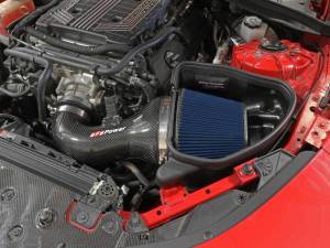 aFe - aFe 17-12 Chevrolet Camaro ZL1 (6.2L-V8) Track Series Carbon Fiber CAI System w/ Pro 5R Filters 57-10018R - Image 2