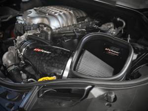 aFe - aFe 2021 Dodge Durango SRT Hellcat Track Series Carbon Fiber Cold Air Intake System w/ Pro DRY S 57-10028D - Image 2
