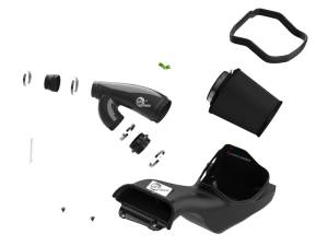 aFe - aFe 21-24 Ford F150 Raptor Track Series Carbon Fiber Cold Air Intake System w/ Black Pro 5R Filter 57-10031K - Image 2