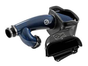 aFe - aFe 17-24 Ford F-150 Track Series Blue Kevlar Carbon Fiber C/A Intake System w/Black Pro 5R Filter 57-10031RL - Image 4