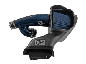 aFe - aFe 17-24 Ford F-150 Track Series Blue Kevlar Carbon Fiber C/A Intake System w/Black Pro 5R Filter 57-10031RL - Image 6