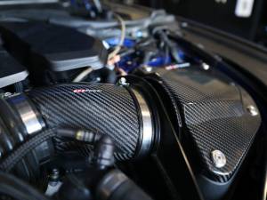 aFe - aFe Black Series Stage-2 Carbon Fiber Cold Air Intake System w/ Pro DRY S Media - 18-19 BMW M5 (F90) 58-10005D - Image 4