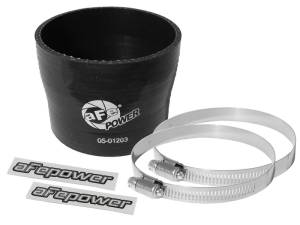 aFe - aFe Magnum FORCE Intake Coupling Kit (3-3/4 IN ID to 3-1/2 IN ID x 3 IN L) Straight Black 59-00019 - Image 1