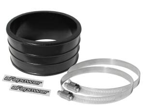 aFe - aFe Magnum FORCE Intake Coupling Kit (3-1/2 IN ID x 2 IN L) Straight Coupler - Black 59-00026 - Image 1